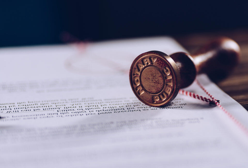 Notary Services for individuals, couples, families and businesses